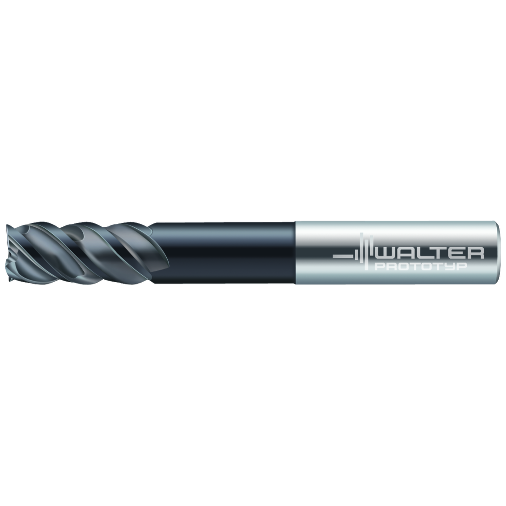 VHM-Eck-/Nutfräser MC326, Drallwinkel 50°, Z=4, Walter Prototyp Produktbild img1 L