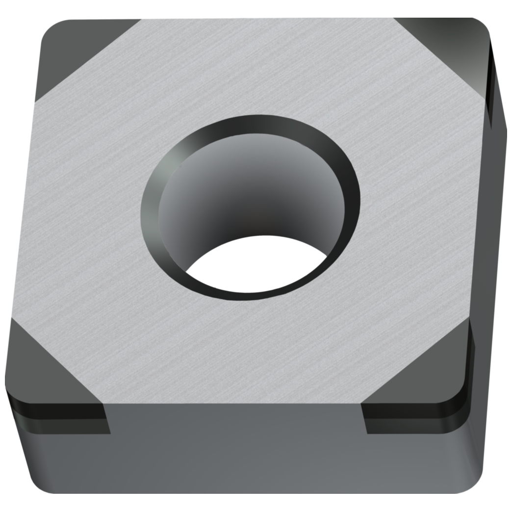 CBN Wendeschneidplatte Drehen – Quadratisch negativ SNGA120408TS-4 WBK20 Produktbild img1 L
