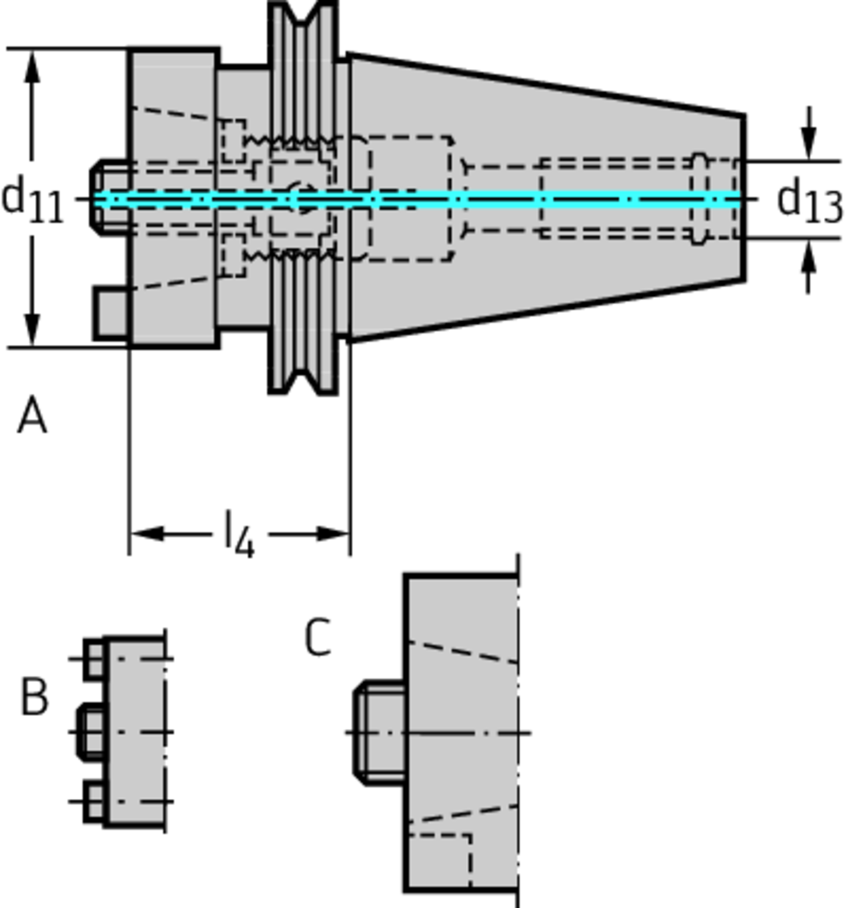 Master ANSI ASME B5.50 A100M.U3.50.035.40 Produktbild img2 L