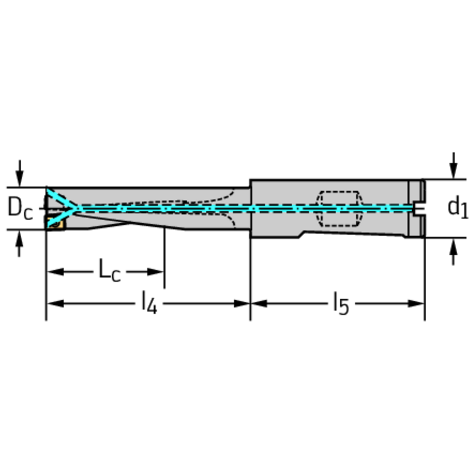 Vollbohrer B3214.DF.10,0.Z01.40R Produktbild img2 L