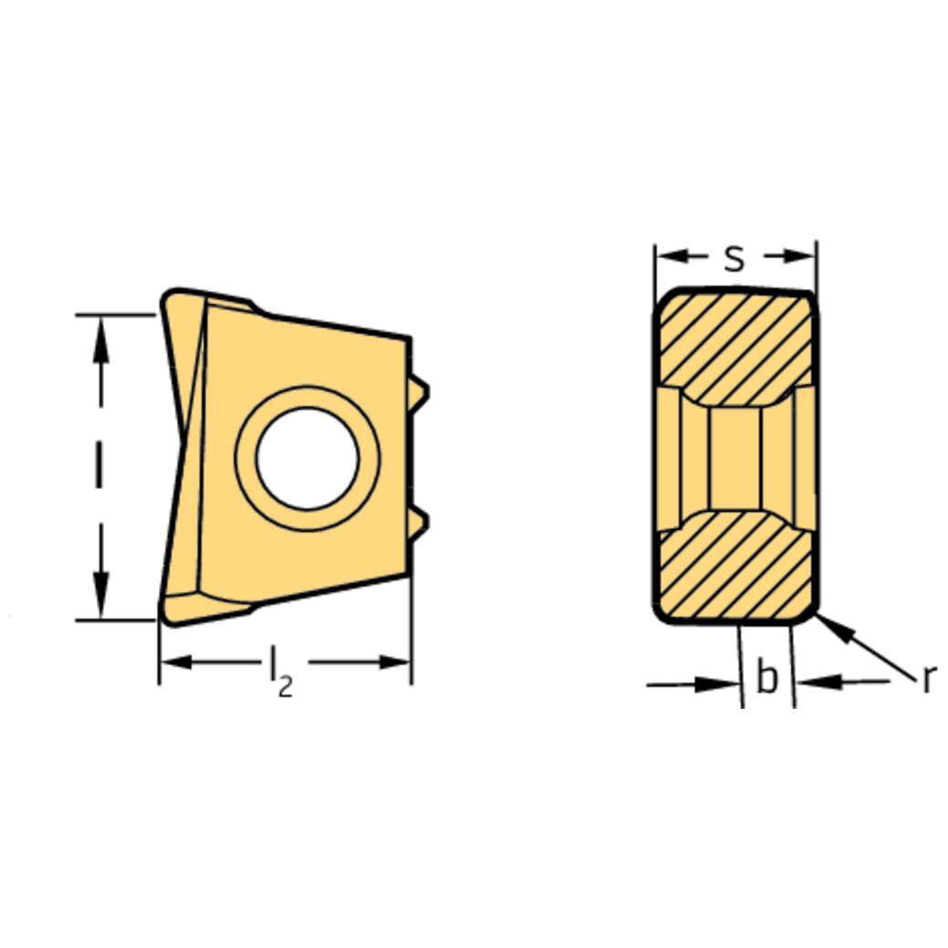 Rhombisch tangential XNHX130630R-L65T WSP45S Produktbild img1 L