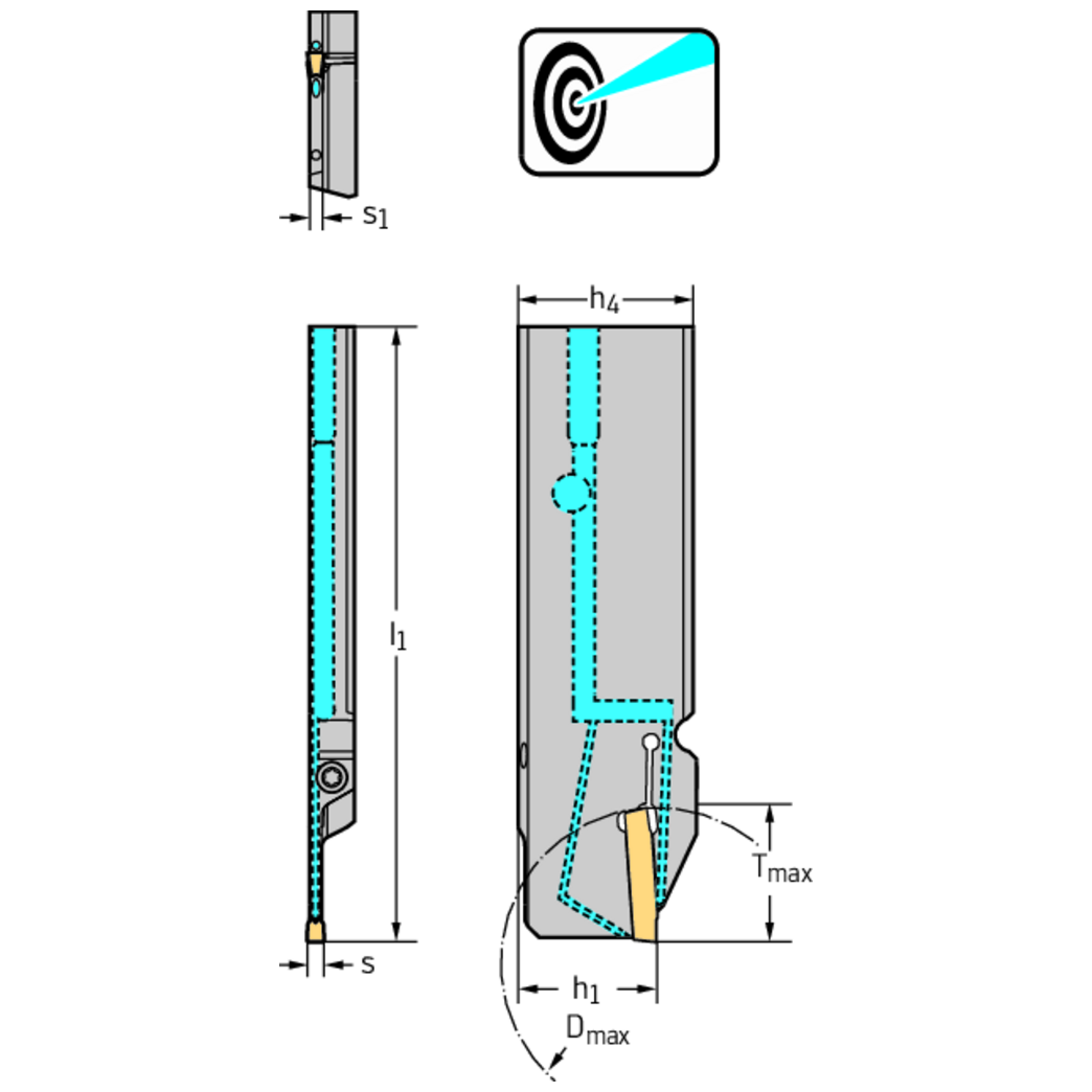 Verstärkte Stechklinge – Contra G1041.32L-4T33GX34C-P Produktbild img1 L
