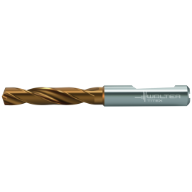 VHM-Bohrer mit Kühlkanal DC160, 3xD, Schaft DIN 6535 HE, 140 Grad Produktbild