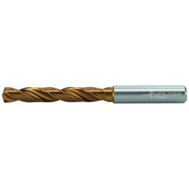 VHM-Spiralbohrer DC160, 5xD, Schaft DIN 6535 HA, 140 Grad Produktbild