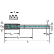 VHM-Maschinen-Gewindeformer TC470-M12X1.5-L2-WG20EL Produktbild img1 S