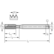 HSS-E-PM Maschinen-Gewindebohrer, ≤2xD, Walter Prototyp Produktbild img2 S