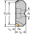 Planfräser für die Schwerzerspanung F2260.B.100.Z06.11 Produktbild img2 S
