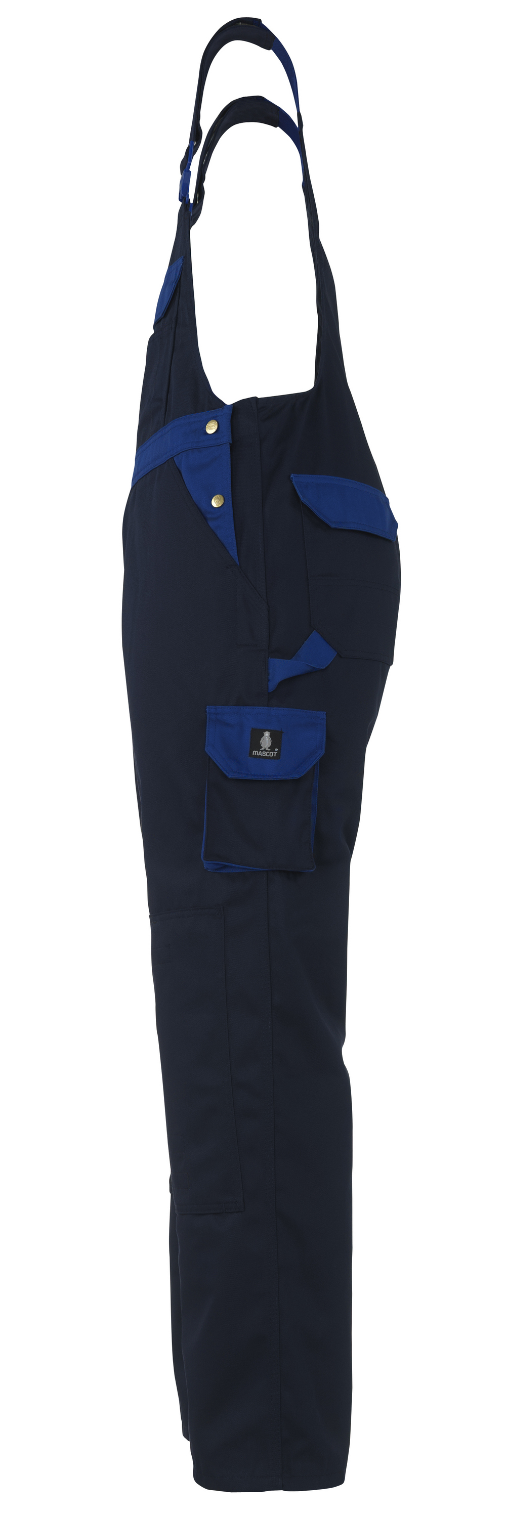 MASCOT® Milano Latzhose Größe 82C68, marine/kornblau Produktbild img2 L