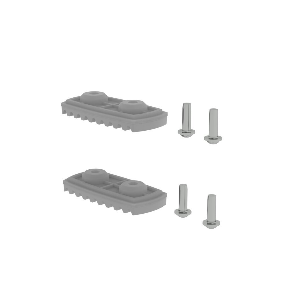 nivello®-Fußplatte für glatte Untergründe für Holmhöhe 58/73 mm Produktbild img1 L