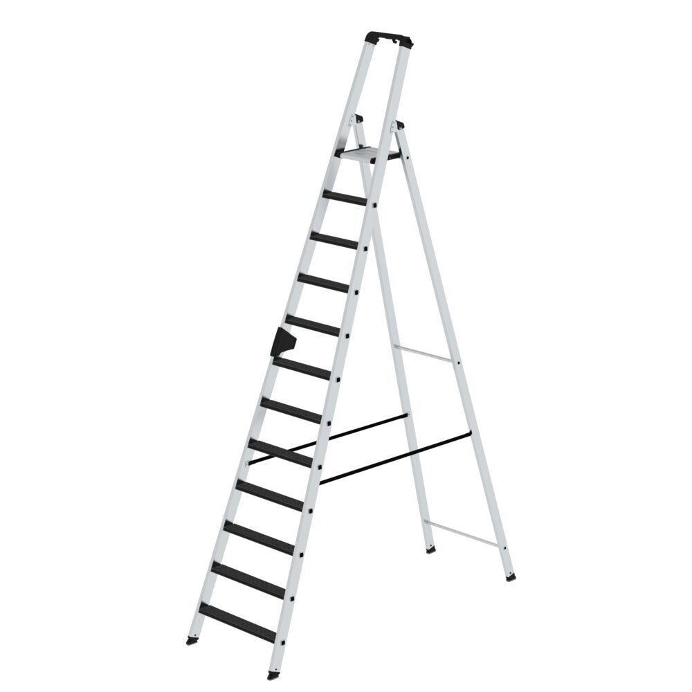 MUNK Stufen-Stehleiter einseitig begehbar mit clip-step R13 Produktbild img1 L