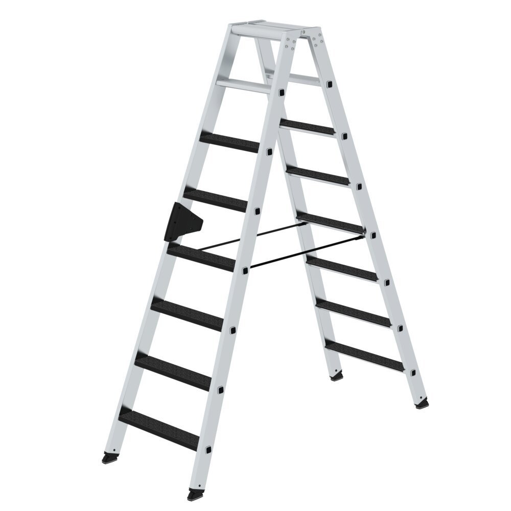 MUNK Stufen-Stehleiter beidseitig begehbar mit clip-step R13 Produktbild img1 L