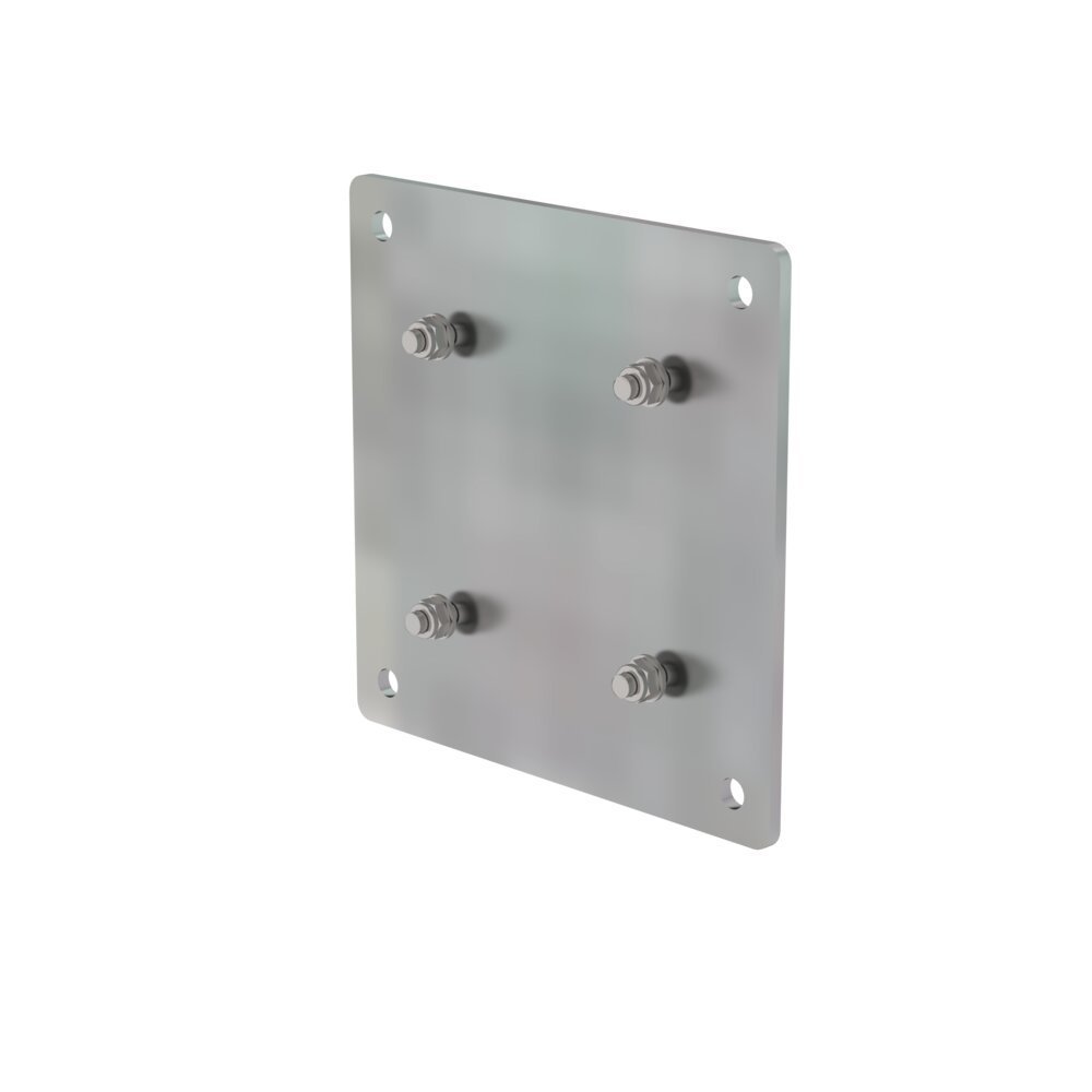 MUNK Adapterplatte Stahl feuerverzinkt 150 x 150 mm Produktbild img1 L