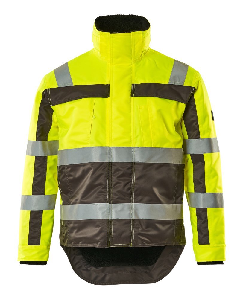 MASCOT® Teresina Winterjacke Größe 5XL, hi-vis gelb/anthrazit Produktbild img1 L