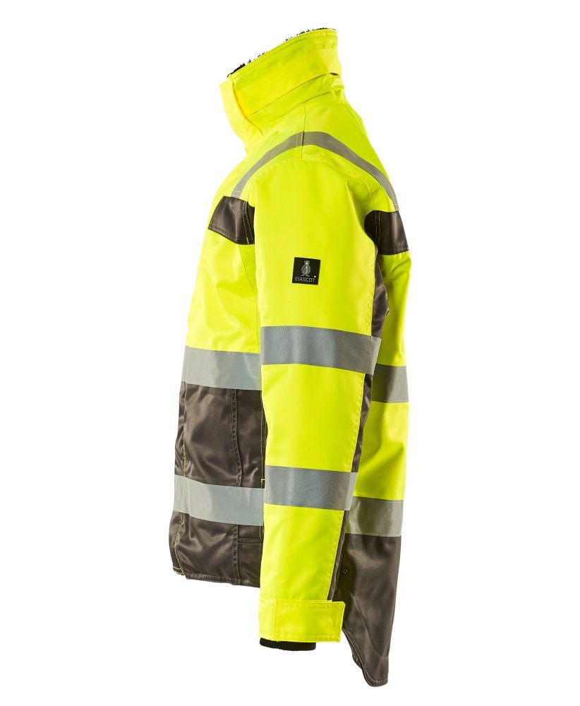 MASCOT® Teresina Winterjacke Größe 5XL, hi-vis gelb/anthrazit Produktbild img2 L