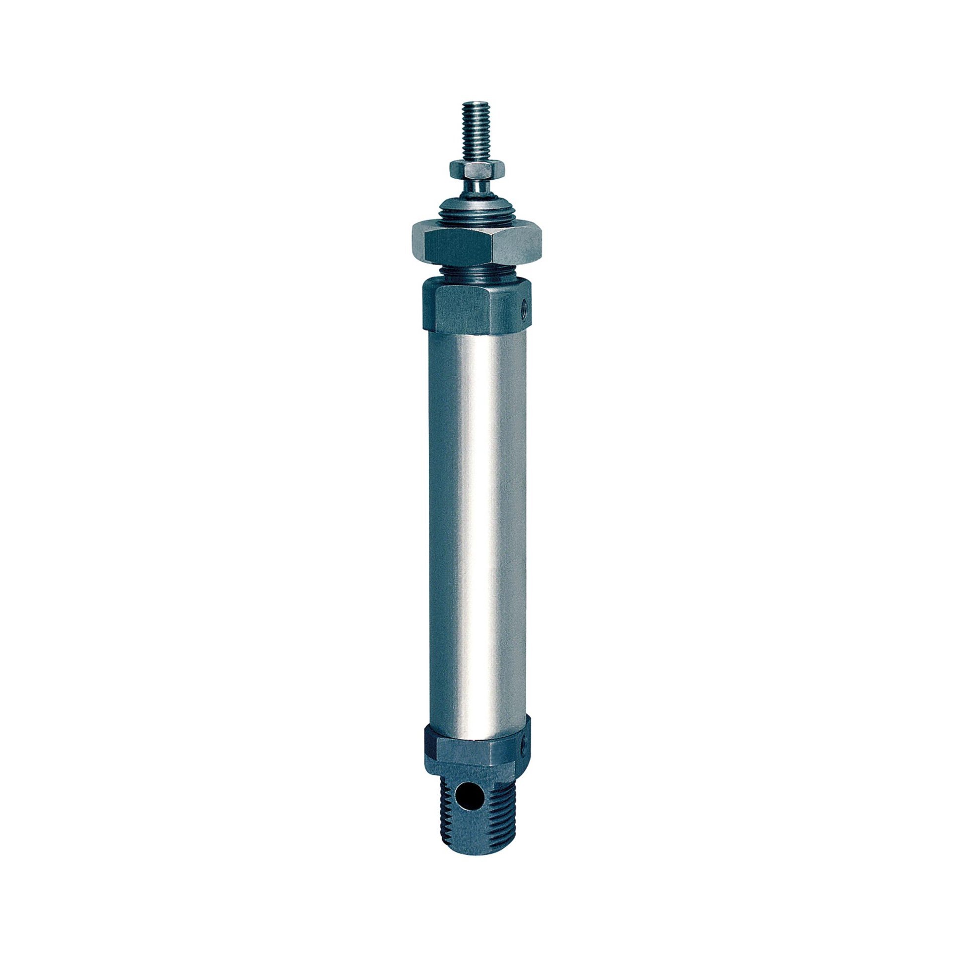 RIEGLER Rundzylinder, doppeltwirkend, Magnet, Kol.-Ø16, o.D., Hub160, M5 Produktbild img1 L