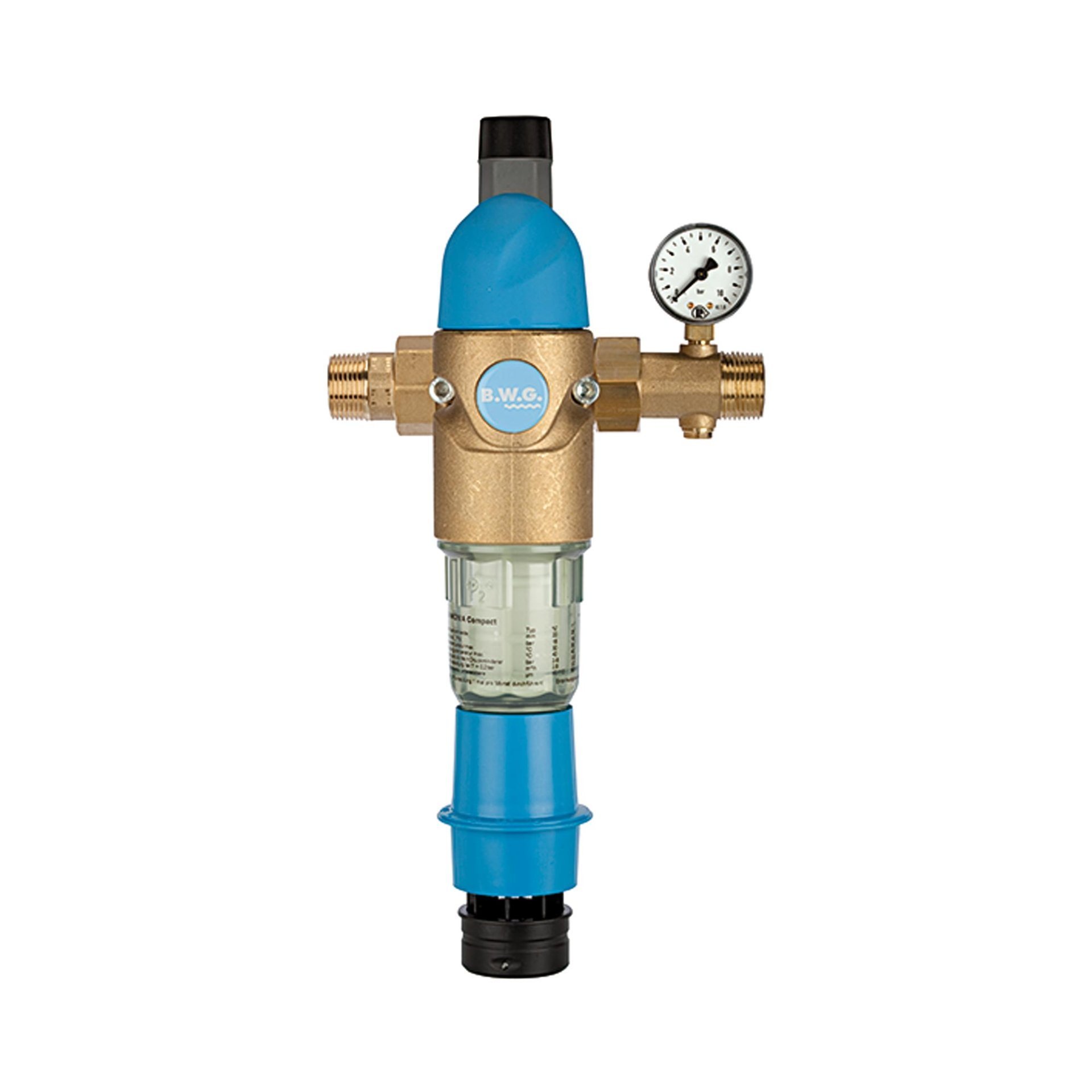 Rückspülfilter mit Druckregler, DVGW-geprüft, R 1 Produktbild img1 L