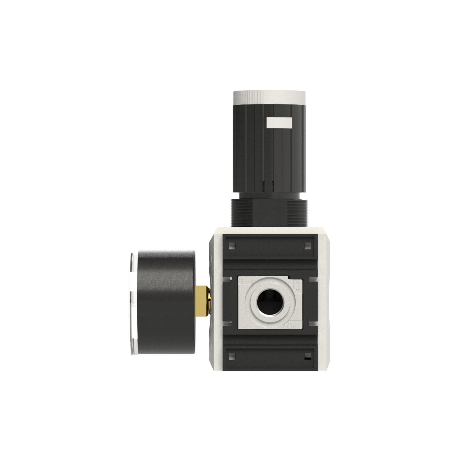 RIEGLER Druckregler »FUTURA«, inkl. Manometer, BG 1, G 3/8, 0,5 - 16 bar Produktbild img6 L