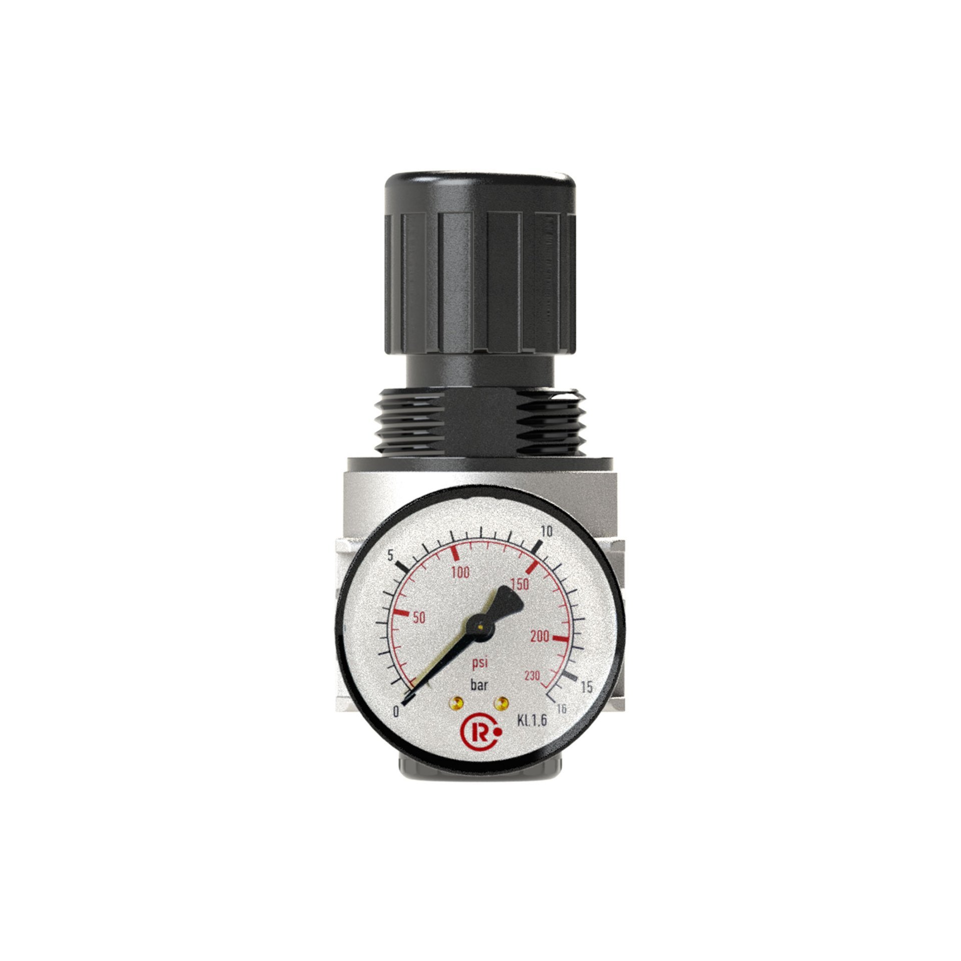 RIEGLER Druckregler »multifix-mini« inkl. Mano, BG 0, G 1/4, 0,1 - 3 bar Produktbild img5 L