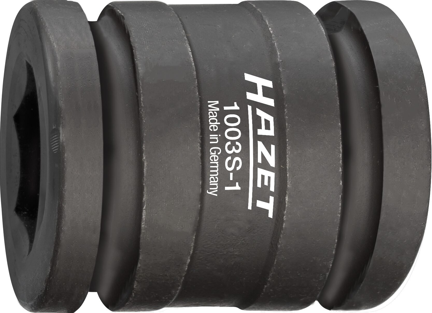 HAZET Schlag-, Maschinenschrauber Adapter 1003S-1 ∙ 3/4 Zoll (20 mm) Vierkant hohl ∙ Innen Sechskant Profil ∙ Länge: 54 mm Produktbild img1 L