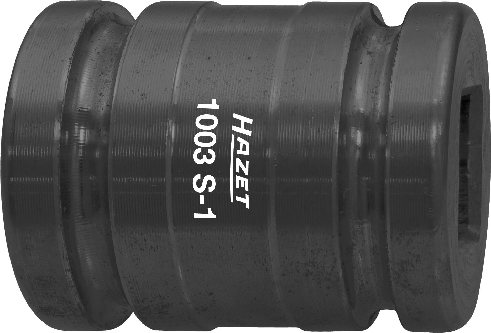 HAZET Schlag-, Maschinenschrauber Adapter 1003S-1 ∙ 3/4 Zoll (20 mm) Vierkant hohl ∙ Innen Sechskant Profil ∙ Länge: 54 mm Produktbild img2 L