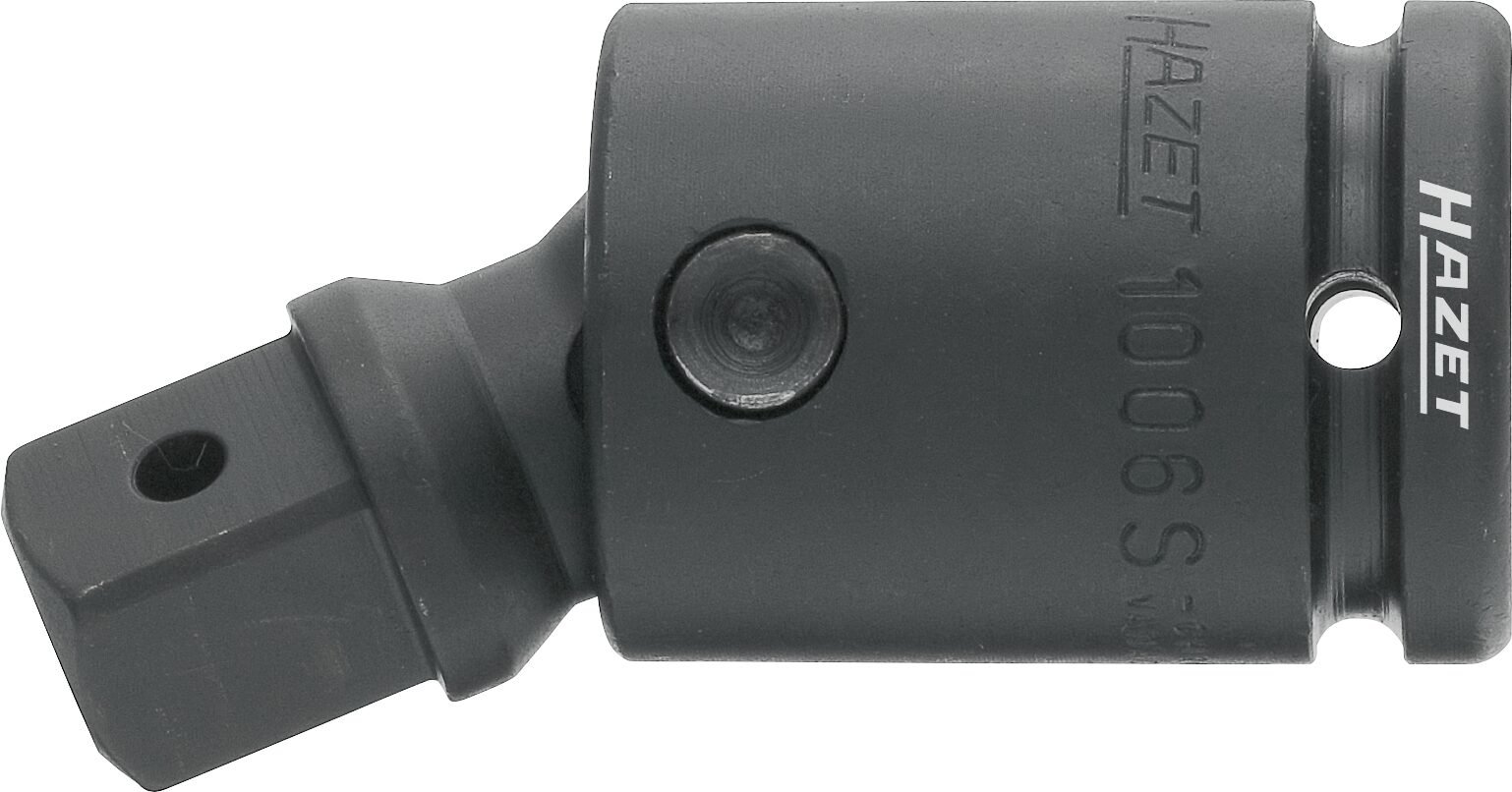 HAZET Schlag-, Maschinenschrauber Gelenkstück 1006S ∙ 3/4 Zoll (20 mm) Vierkant hohl ∙ 3/4 Zoll (20 mm) Vierkant massiv ∙ Länge: 99 mm Produktbild img1 L