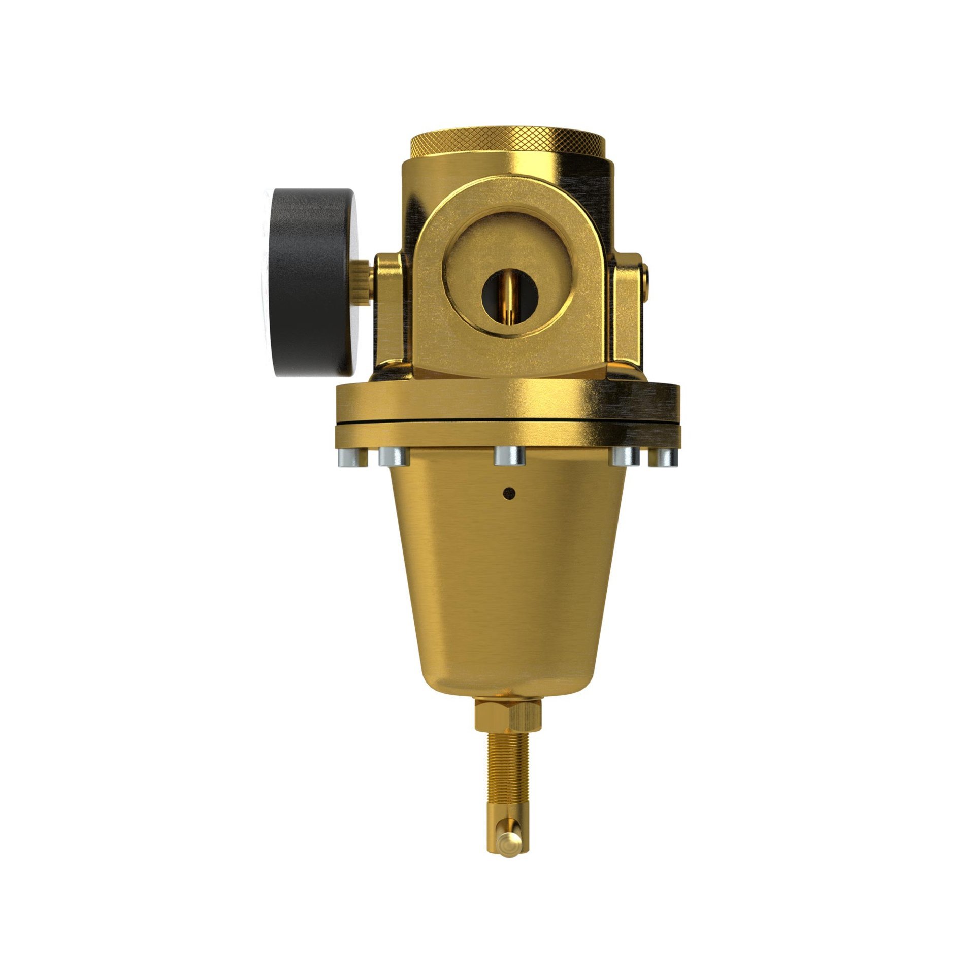 RIEGLER Konstant-Druckregler inkl. Manometer, BG 3, G 3/4, 0,5 - 6 bar Produktbild img6 L