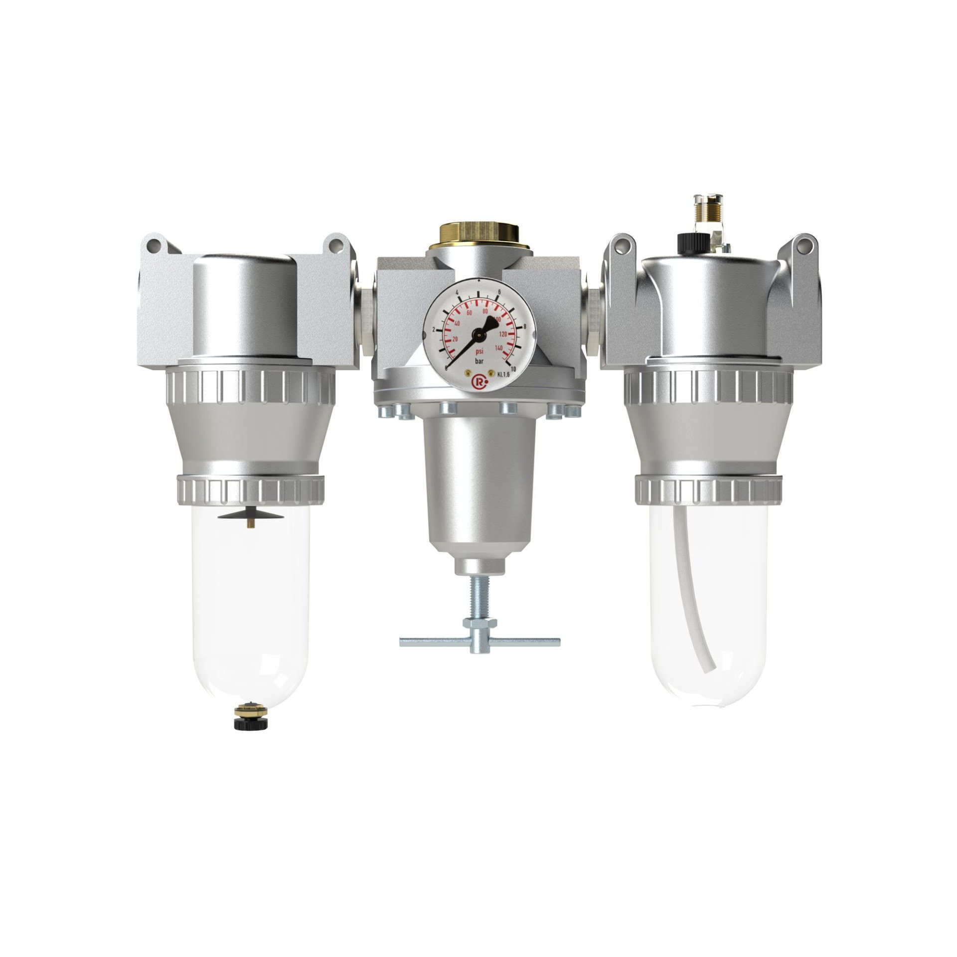 Wartungseinheit 3-tlg. »Standard«, mit PC-Behälter, BG 4, G 1 1/2 Produktbild img5 L