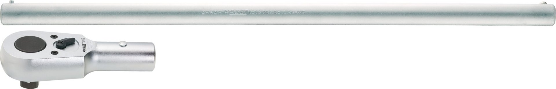 HAZET Umschalt-Knarrenkopf ∙ mit Drehstange 1016/2 ∙ 3/4 Zoll (20 mm) Vierkant massiv ∙ 2-teilig Produktbild img1 L