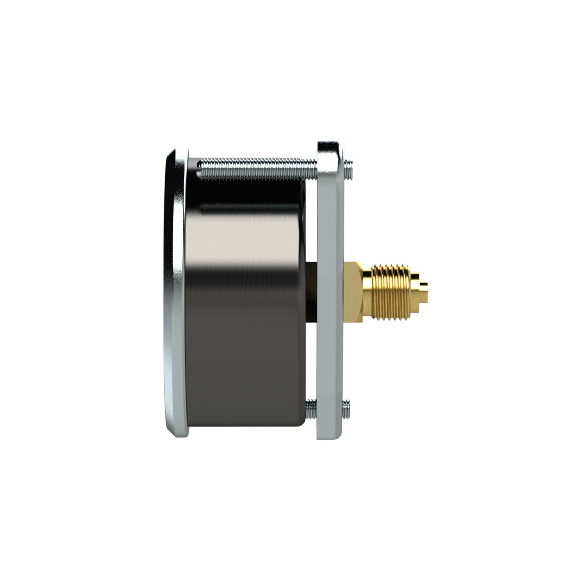 RIEGLER Standardmanometer, Dreikantfrontring, G 1/4 hinten, 0 - 1,6 bar, Ø 63 Produktbild img4 L