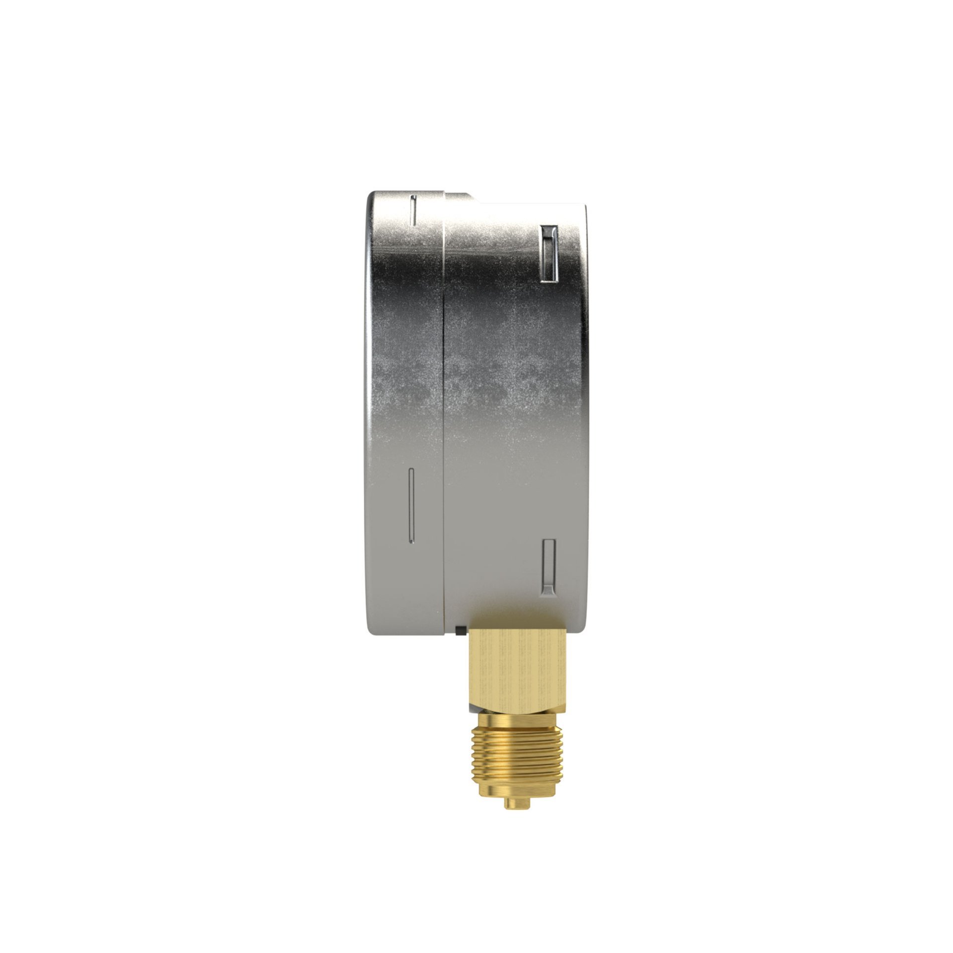 RIEGLER Manometer, Robustausführung, G 1/2 unten, 0 - 160,0 bar, Ø 100 Produktbild img4 L