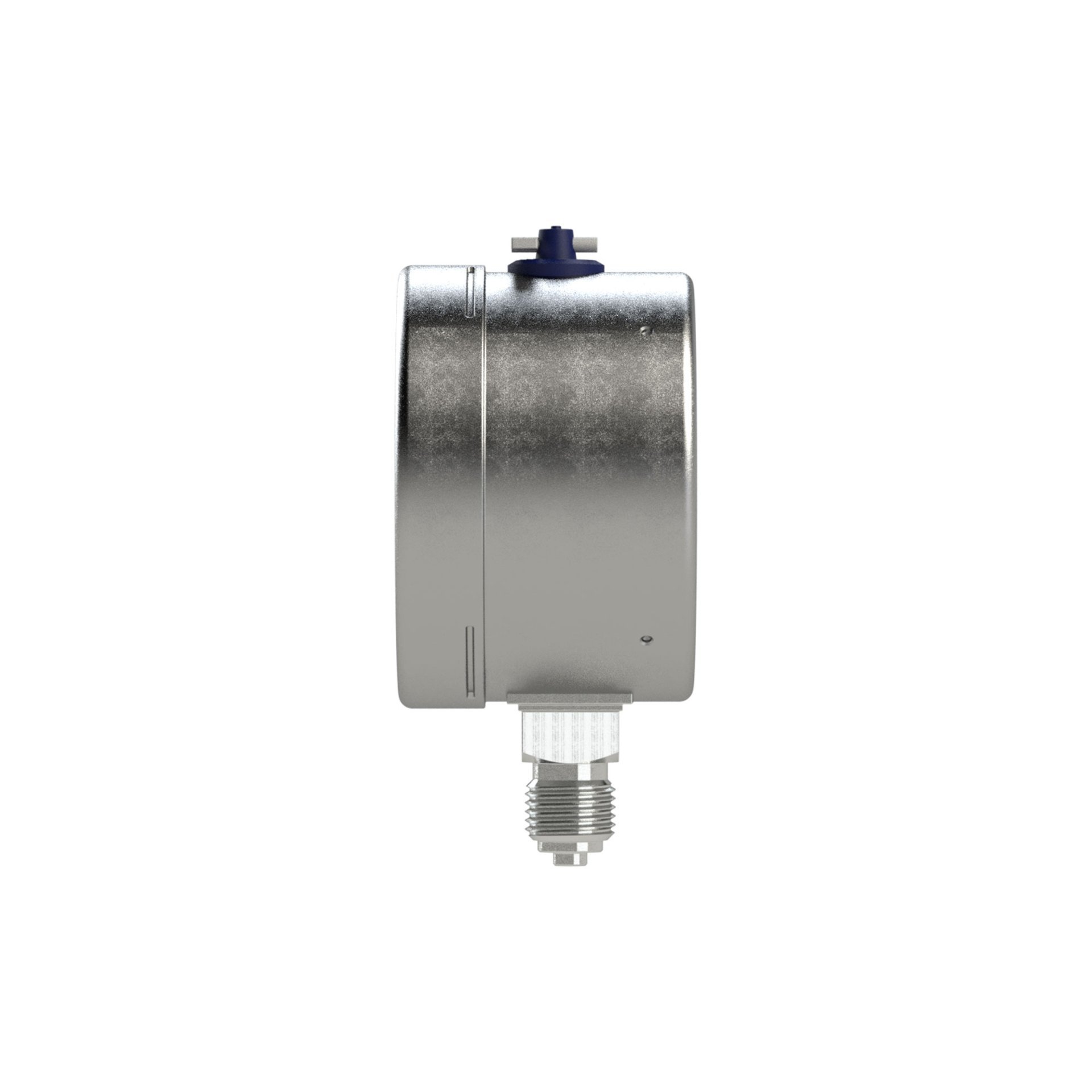 RIEGLER Glyzerinmano, CrNi-Stahl, Sicherh., G 1/4 unten, 0-400,0 bar, Ø63 Produktbild img4 L