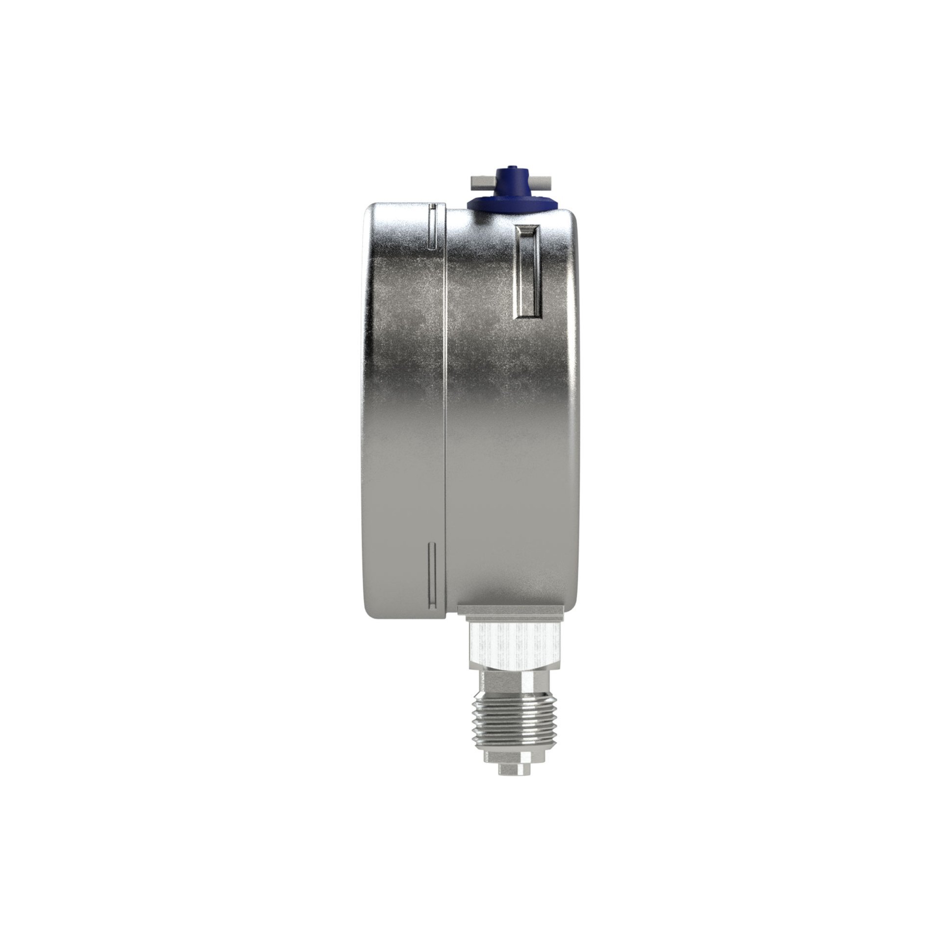 RIEGLER Manometer, CrNi-Stahl, G 1/2 radial unten, 0 - 25,0 bar, Ø 100 Produktbild img4 L