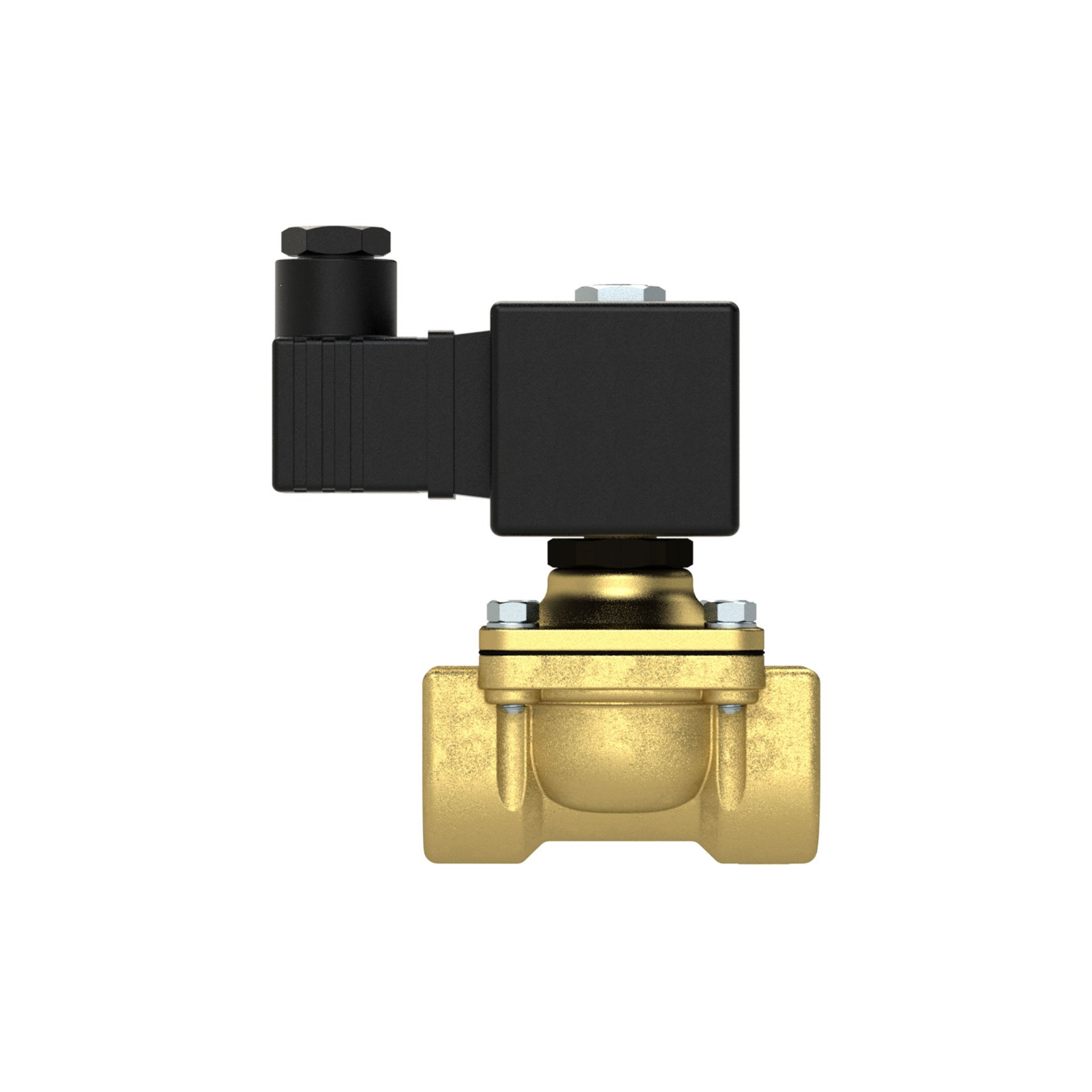 RIEGLER 2/2-MV,MS,NC,zwangsg.,24V DC, 14W,NBR+PA, G3/4, PN 0-14bar Produktbild img5 L