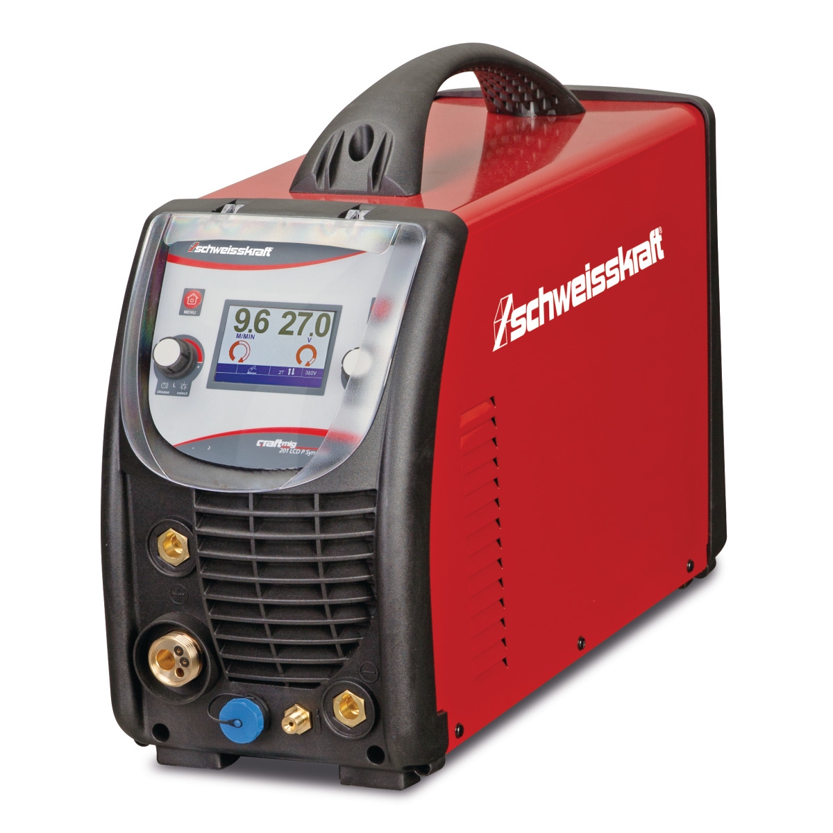 Schweisskraft Impuls-Schutzgasschweißgerät CRAFT-MIG 201 LCD P Synergic Produktbild img1 L