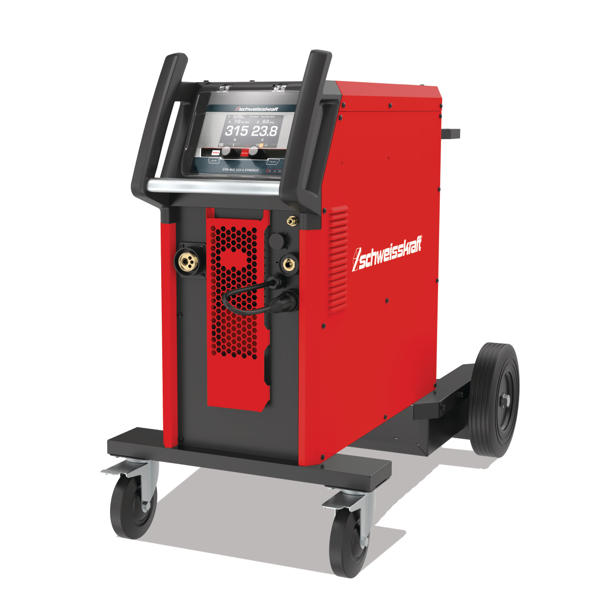 Schweisskraft MIG/MAG Inverter-Schweißgerät SYN-MIG 323-4 Synergic Produktbild img1 L