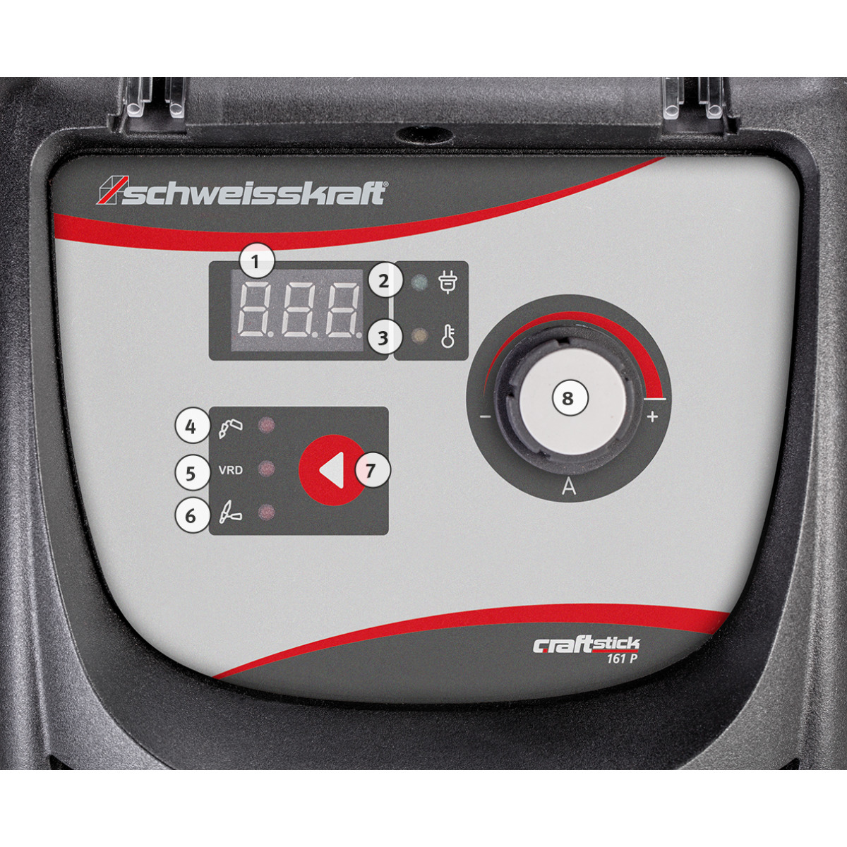 Schweisskraft Elektrodeninverter CRAFT-STICK 161P Aktions-Set Produktbild img10 L