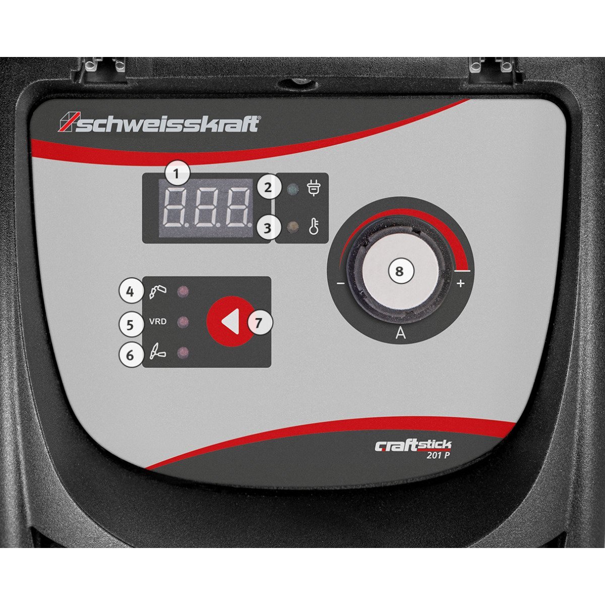 Elektrodeninverter Schweisskraft CRAFT-STICK 201P Aktions-Set Produktbild img10 L
