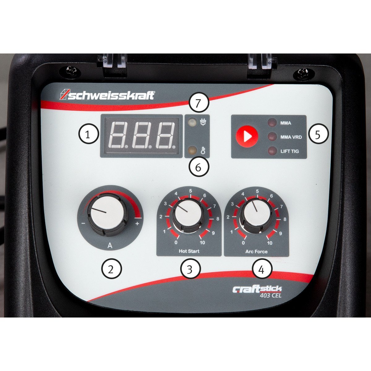 Elektrodeninverter Schweisskraft CRAFT-STICK 403 CEL Produktbild img2 L