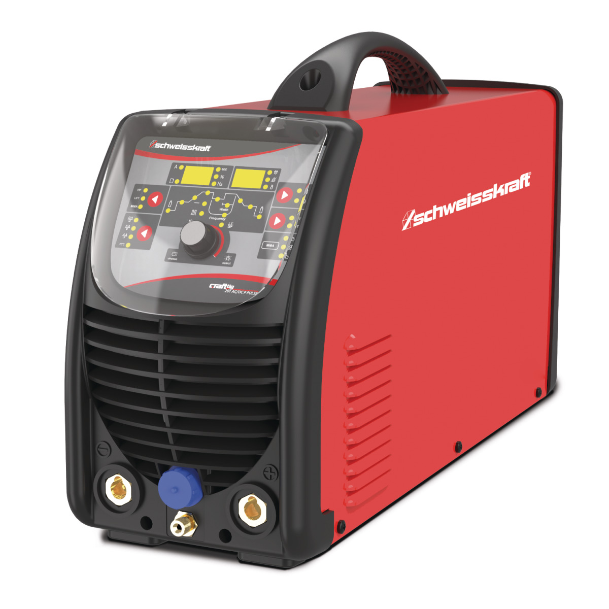Schweisskraft Tragbarer WIG AC/DC Inverter CRAFT-TIG 201 AC/DC P PULSE Produktbild img1 L