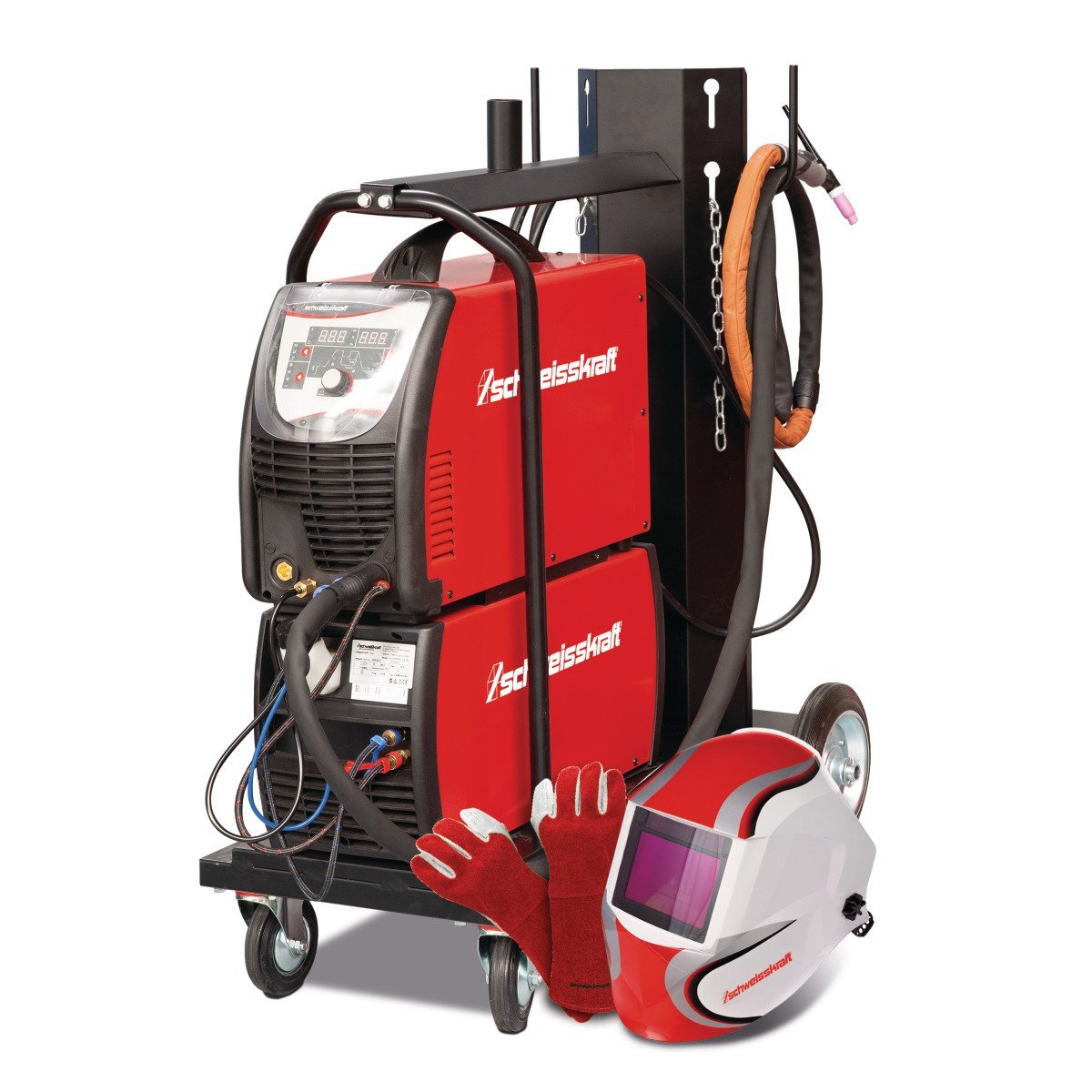 WIG-Inverter Schweisskraft CRAFT-TIG 323 AC/DC PULSE Set Produktbild img1 L
