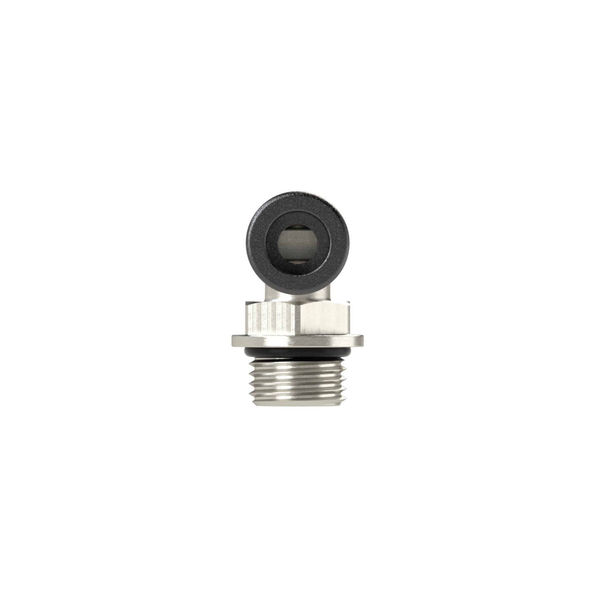 RIEGLER L-Steckverschraubung »click-clock«, drehbar, G 1/2 außen, Ø 10 mm Produktbild img4 L