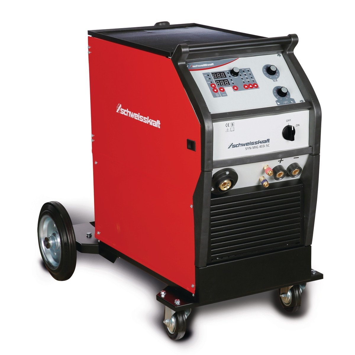 Fahrbarer MIG/MAG-Inverter Schweisskraft SYN-MIG 403i SC-W Produktbild img1 L