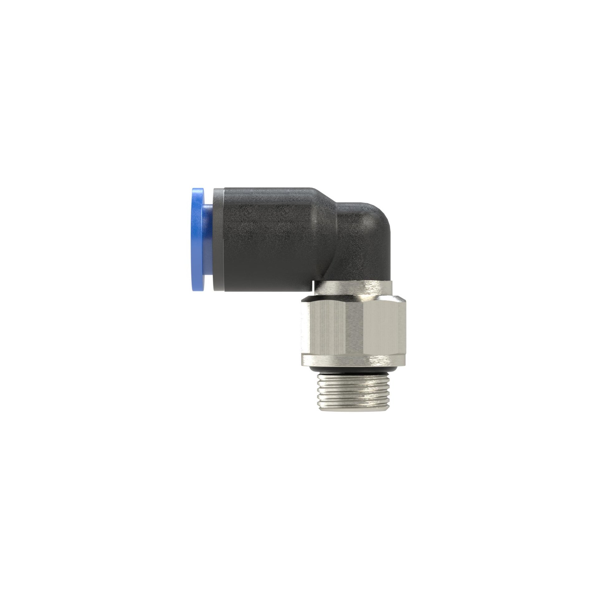 RIEGLER L-Steckverschraubung »Blaue Serie«, drehbar, G 1/4 außen, Ø 12 mm Produktbild img5 L