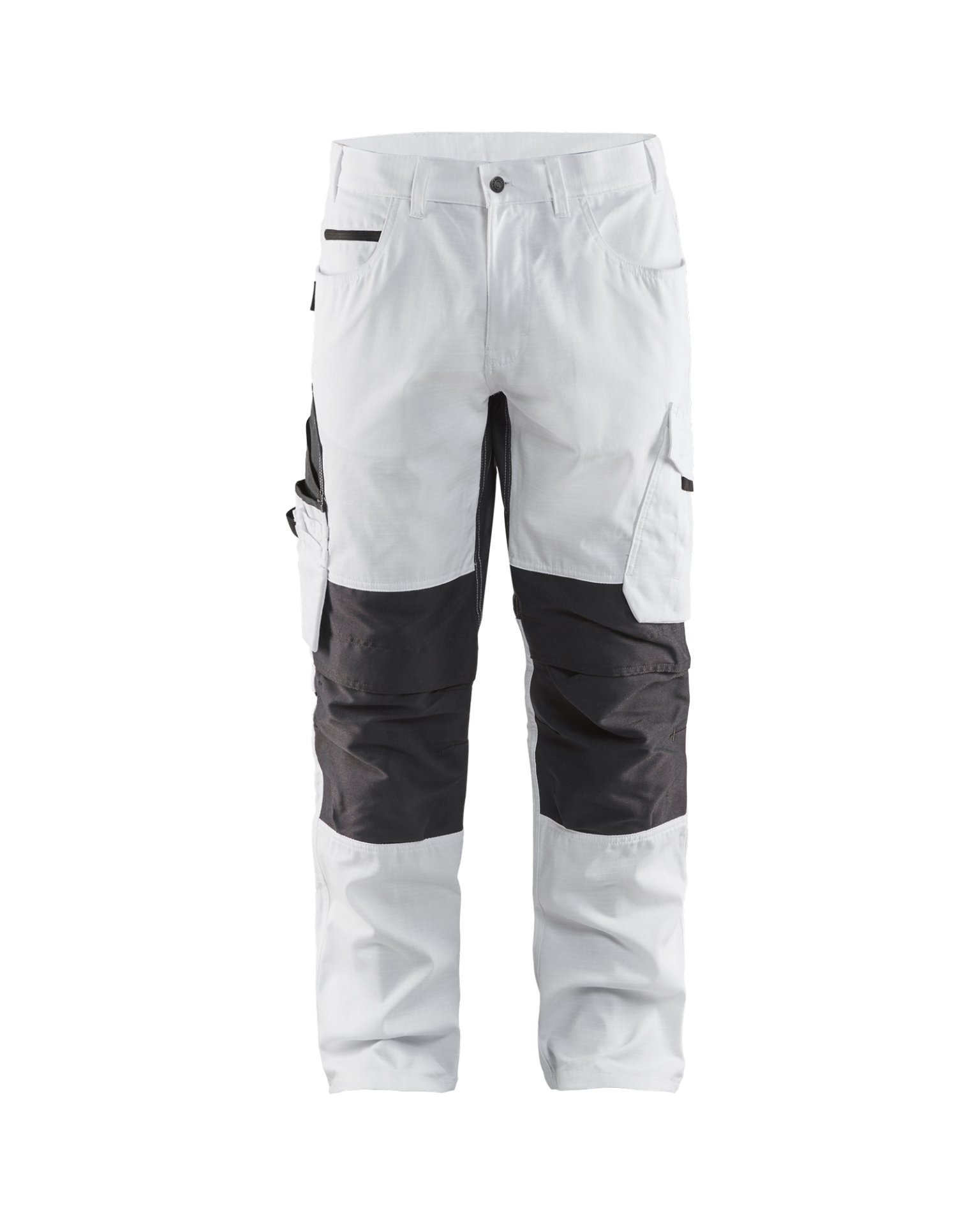 Malerhose mit Stretch Weiß/Dunkelgrau C52 Produktbild img1 L