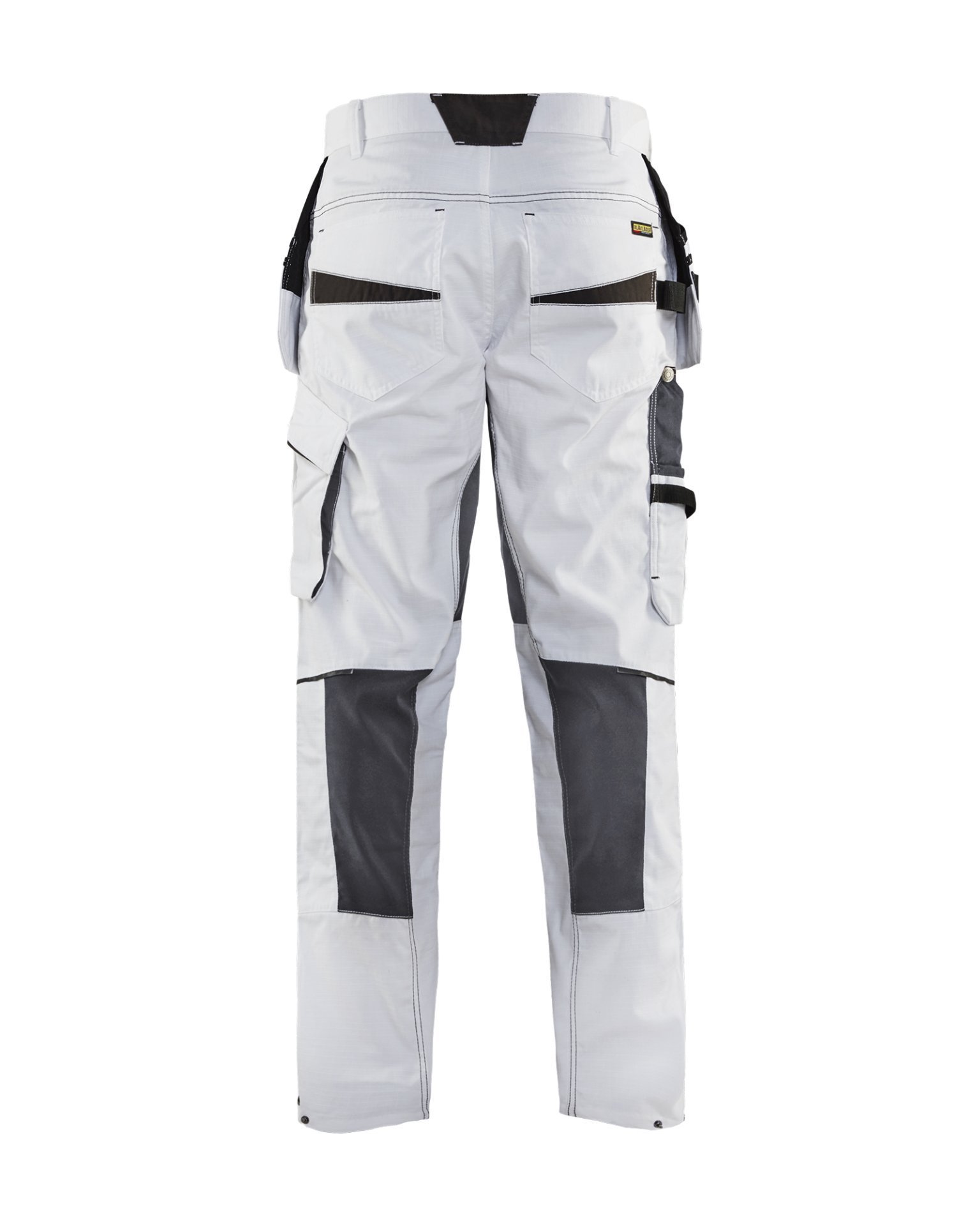 Malerhose mit Stretch Weiß/Dunkelgrau C94 Produktbild img2 L