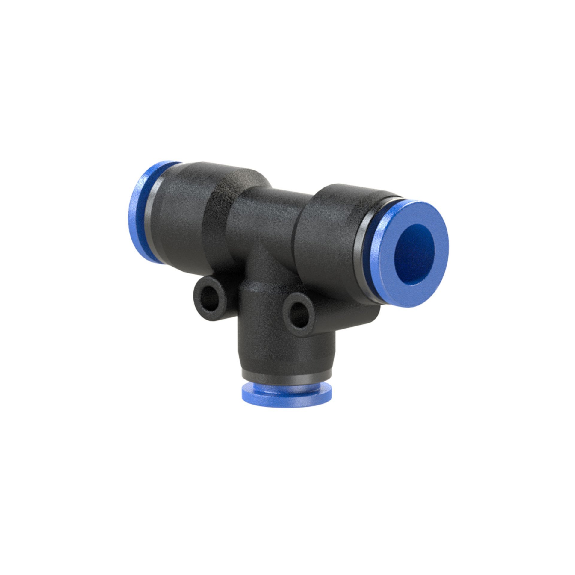 RIEGLER T-Steckverbindung »Blaue Serie« reduzierend, Schlauch-Ø 2x12/1x10 Produktbild img1 L
