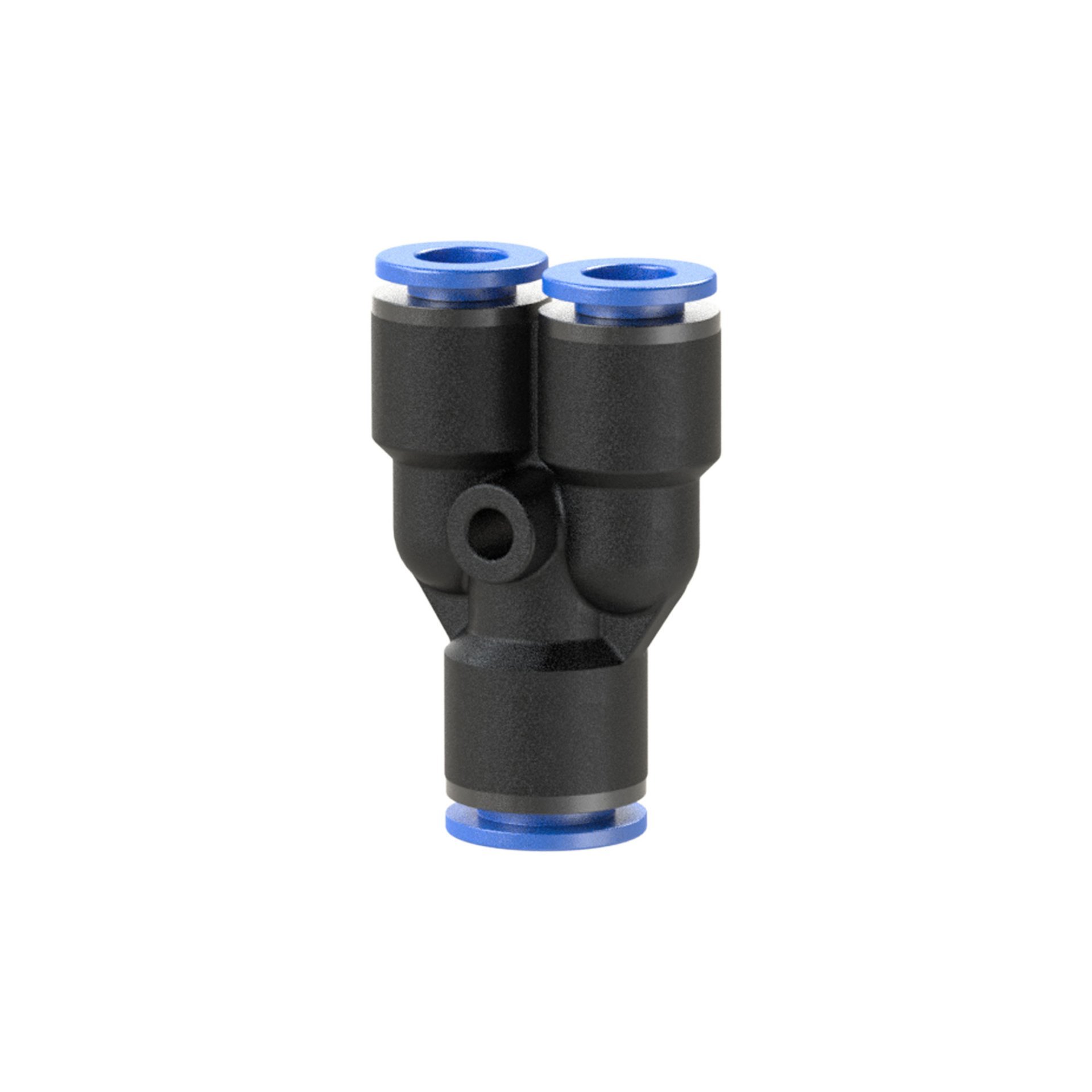 RIEGLER Y-Steckverbindung »Blaue Serie« reduzierend, Schlauch-Ø 1x12/2x10 Produktbild img1 L