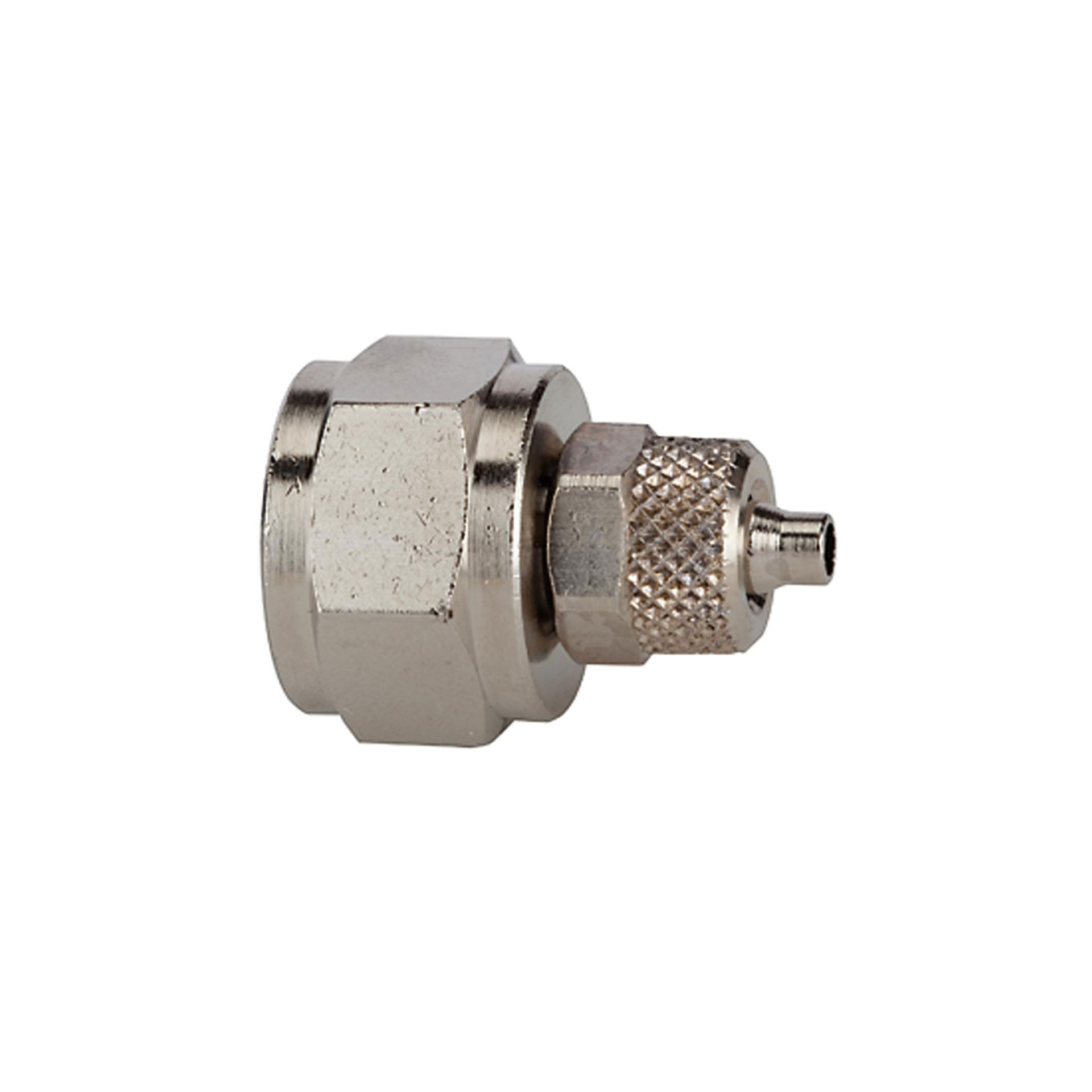 Gerade Aufschraubverschraubung, G 3/8 i., für Schlauch 6/4 Produktbild img1 L