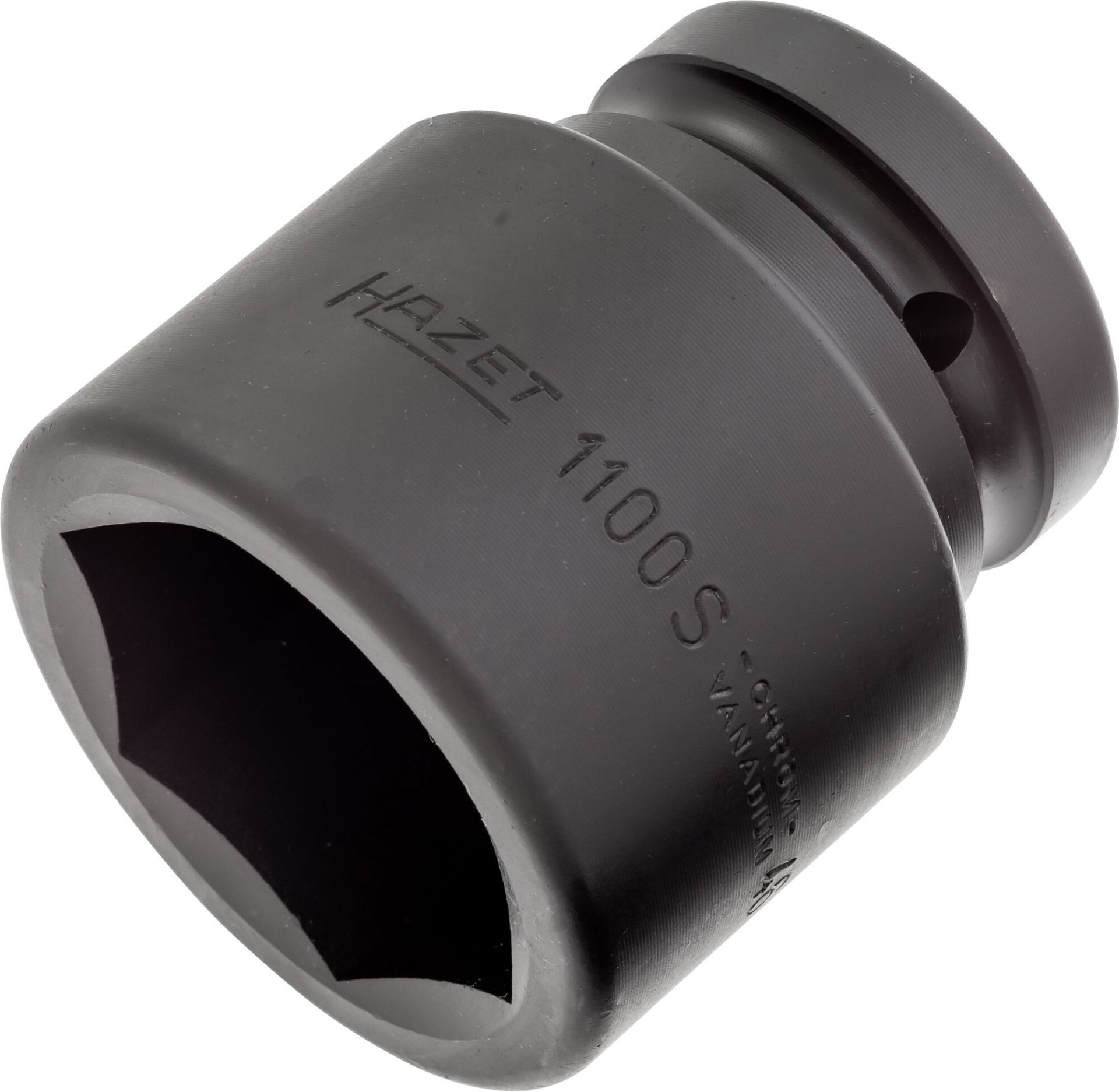 HAZET Schlag-, Maschinenschrauber Steckschlüsseleinsatz 1100S-46 ∙ 1 Zoll (25 mm) Vierkant hohl ∙ Außen Sechskant Profil ∙ SW 46 mm Produktbild img1 L
