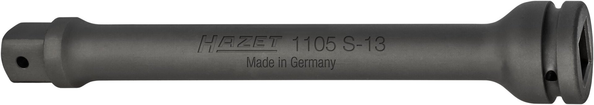 HAZET Schlag-, Maschinenschrauber Verlängerung 1105S-13 ∙ 1 Zoll (25 mm) Vierkant hohl ∙ 1 Zoll (25 mm) Vierkant massiv ∙ Länge: 330 mm Produktbild img1 L